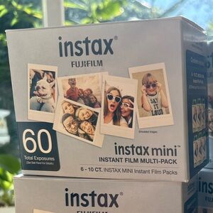 Fujifilm Instax Mini Instant Film Multi-Pack - 60 Exposures